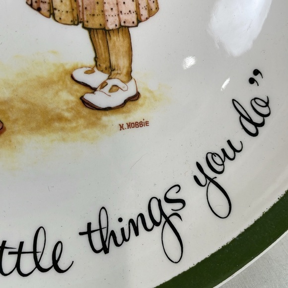 Holly Hobbie Decorative Plate 1972 Collector's Edition American Greeting Corp. - Picture 2 of 6